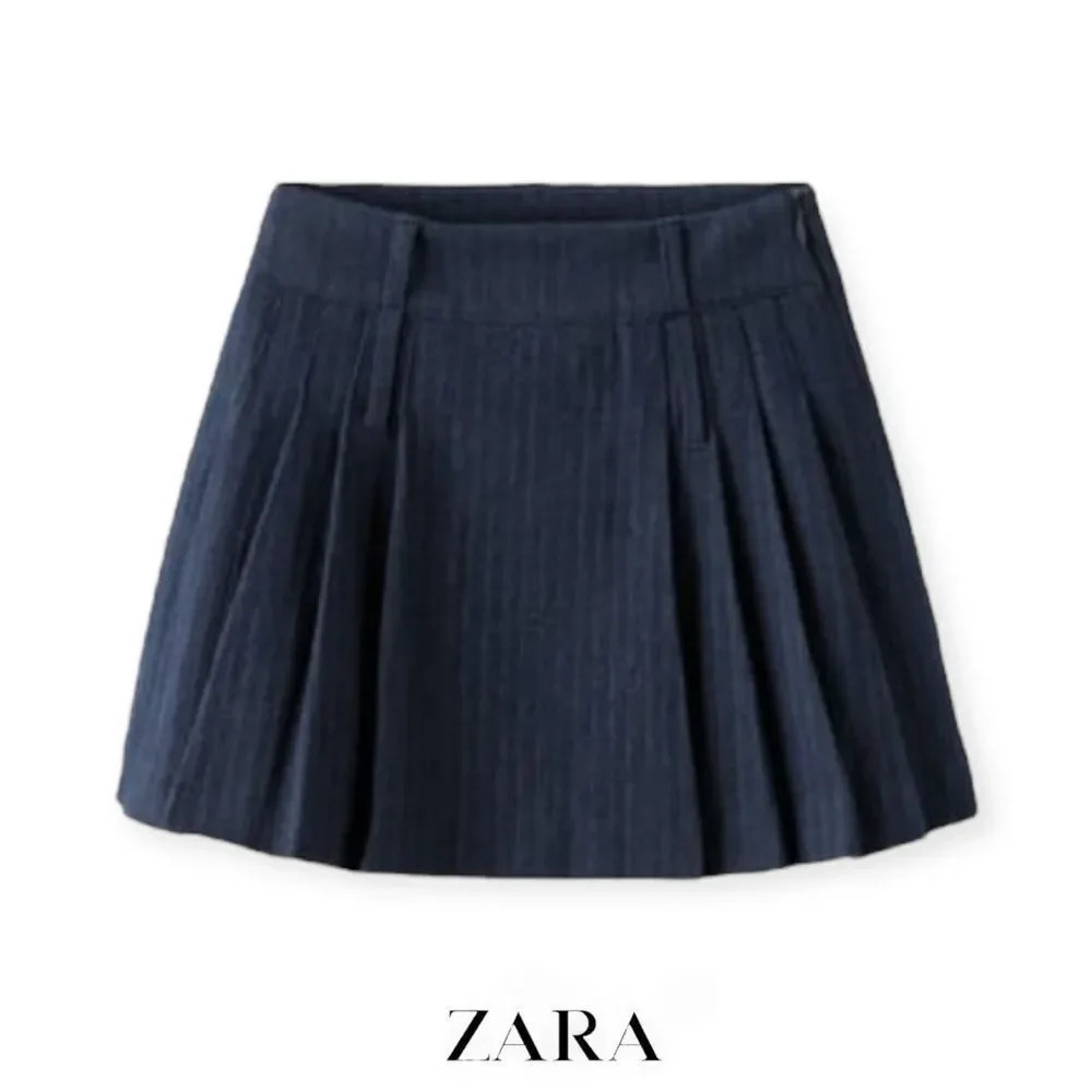 ZARA Kids | Blue | BOX PLEAT SKIRT